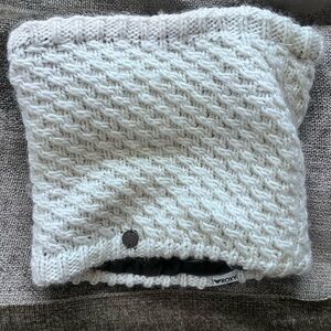 Roxy Cream Knit Scarf